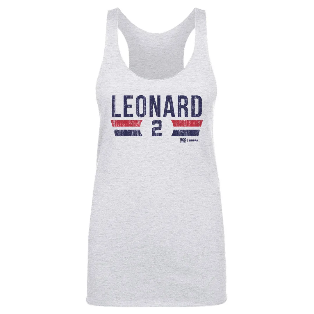 Kawhi Leonard Los Angeles Clippers Font sold by 500 Level product image thumbnail 2