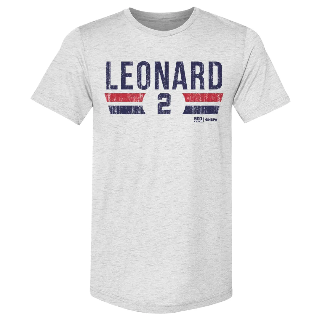 Kawhi Leonard Los Angeles Clippers Font sold by 500 Level