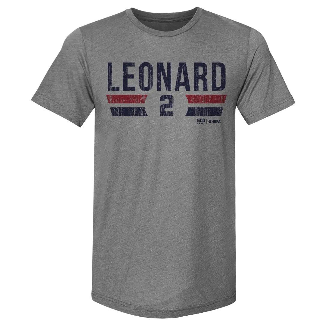 Kawhi Leonard Los Angeles Clippers Font sold by 500 Level product image thumbnail 2