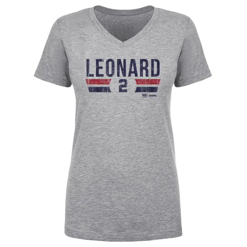Kawhi Leonard Los Angeles Clippers Font sold by 500 Level