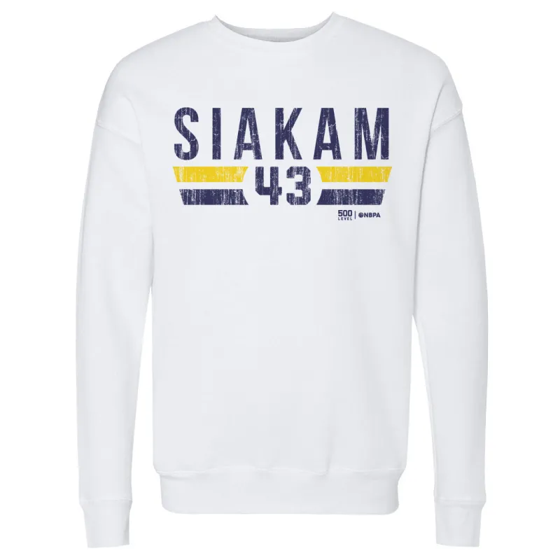 Pascal Siakam Indiana Pacers Font made by 500 Level