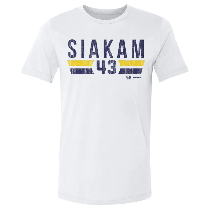 Pascal Siakam Indiana Pacers Font sold by 500 Level