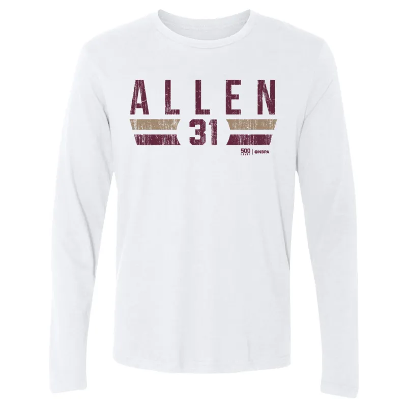Jarrett Allen Cleveland Cavaliers Font sold by 500 Level