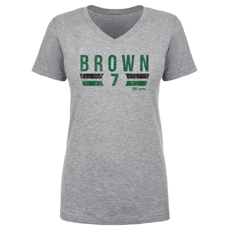Jaylen Brown Boston Celtics Font sold by 500 Level