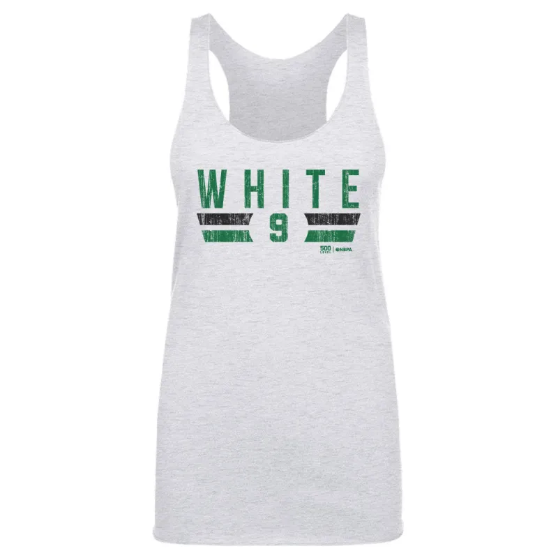 Derrick White Boston Celtics Font sold by 500 Level