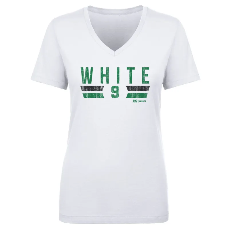 Derrick White Boston Celtics Font sold by 500 Level