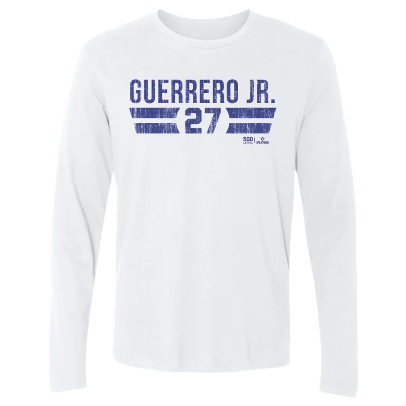 Vladimir Guerrero Jr. Toronto Font sold by 500 Level