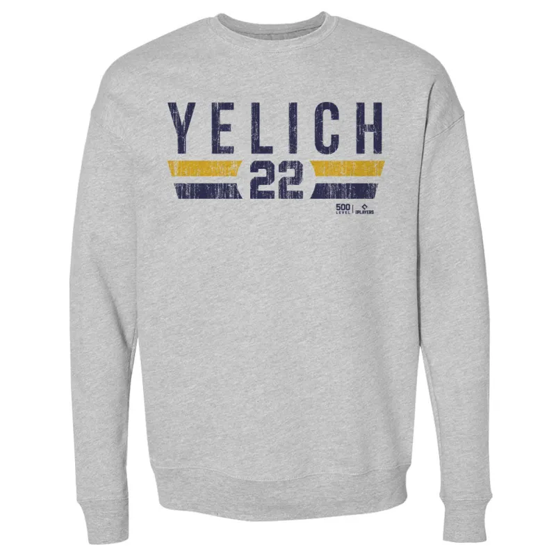Christian Yelich Milwaukee Font made by 500 Level
