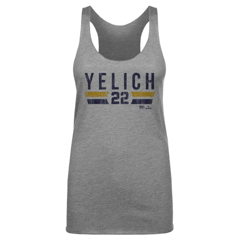 Christian Yelich Milwaukee Font sold by 500 Level