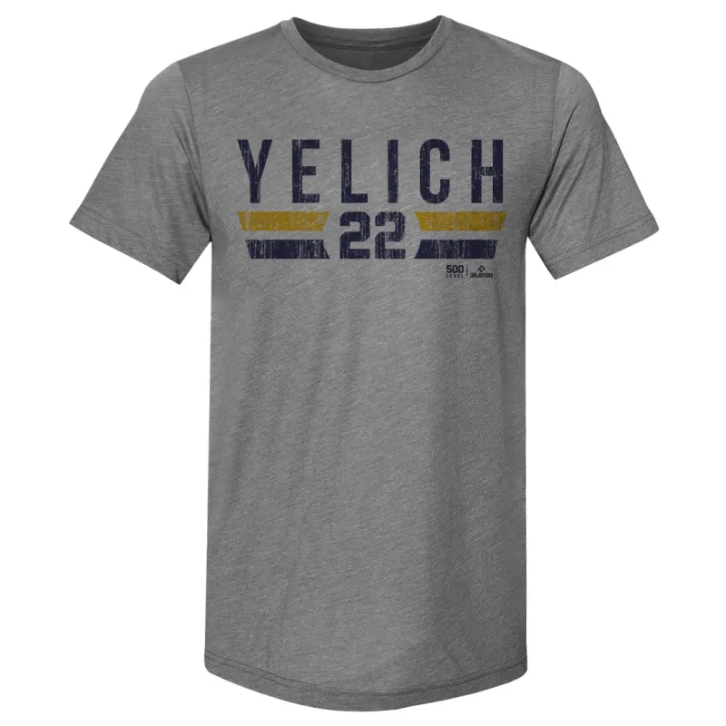 Christian Yelich Milwaukee Font sold by 500 Level