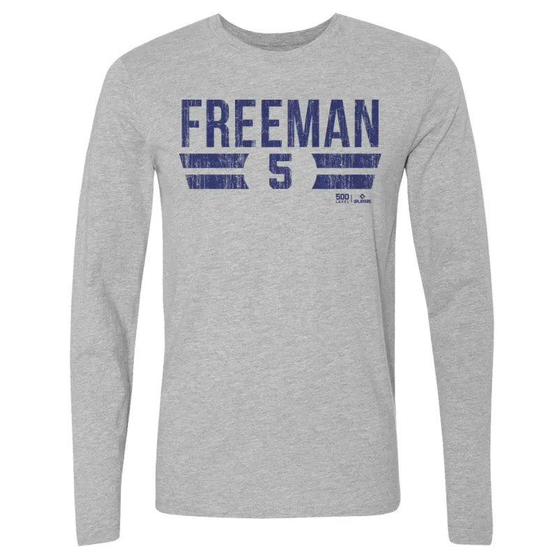 Freddie Freeman Los Angeles D Font sold by 500 Level
