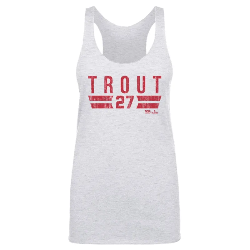 Mike Trout Los Angeles A Font sold by 500 Level