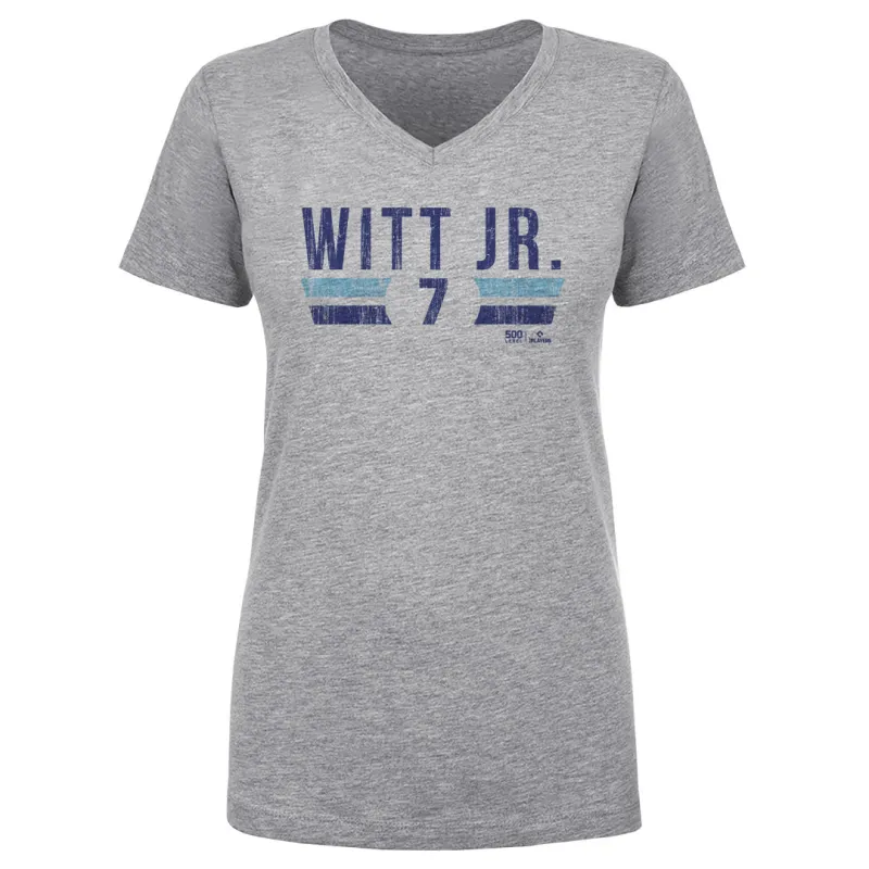 Bobby Witt Jr. Kansas City Font made by 500 Level