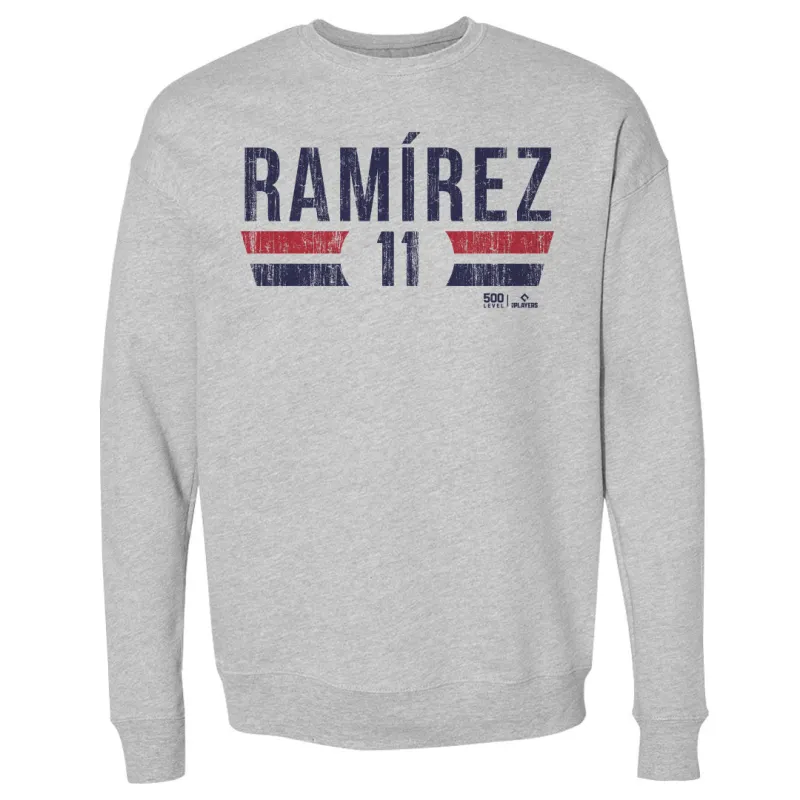 Jose Ramirez Cleveland Font made by 500 Level