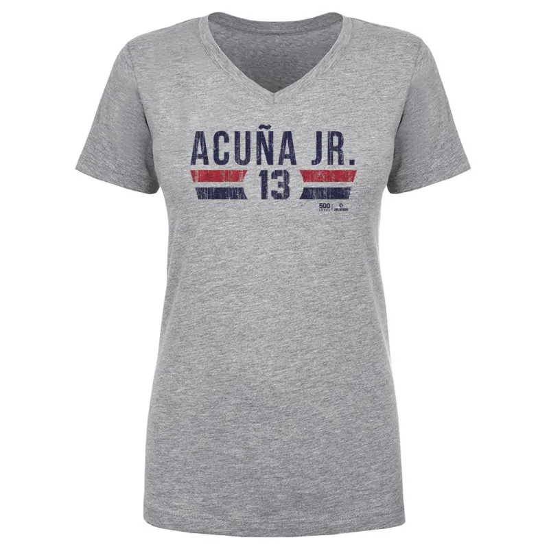 Ronald Acuna Jr. Atlanta Font sold by 500 Level