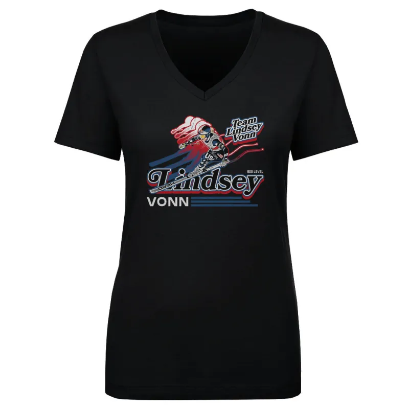 Lindsey Vonn Retro WHT made by 500 Level