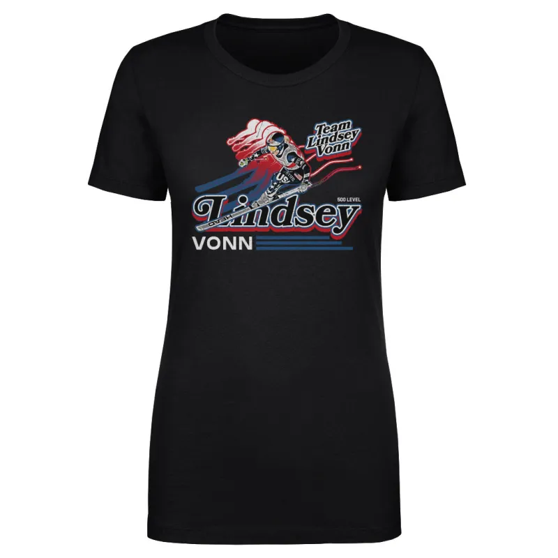 Lindsey Vonn Retro WHT made by 500 Level