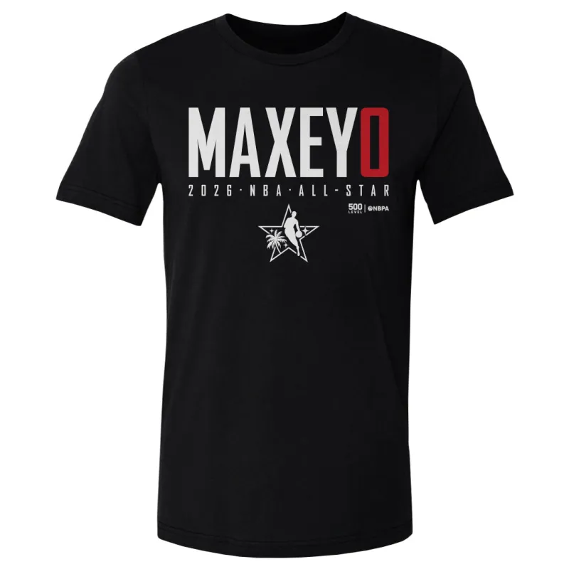 Tyrese Maxey Philadelphia 76ers 2026 NBA All-Star Elite WHT made by 500 Level