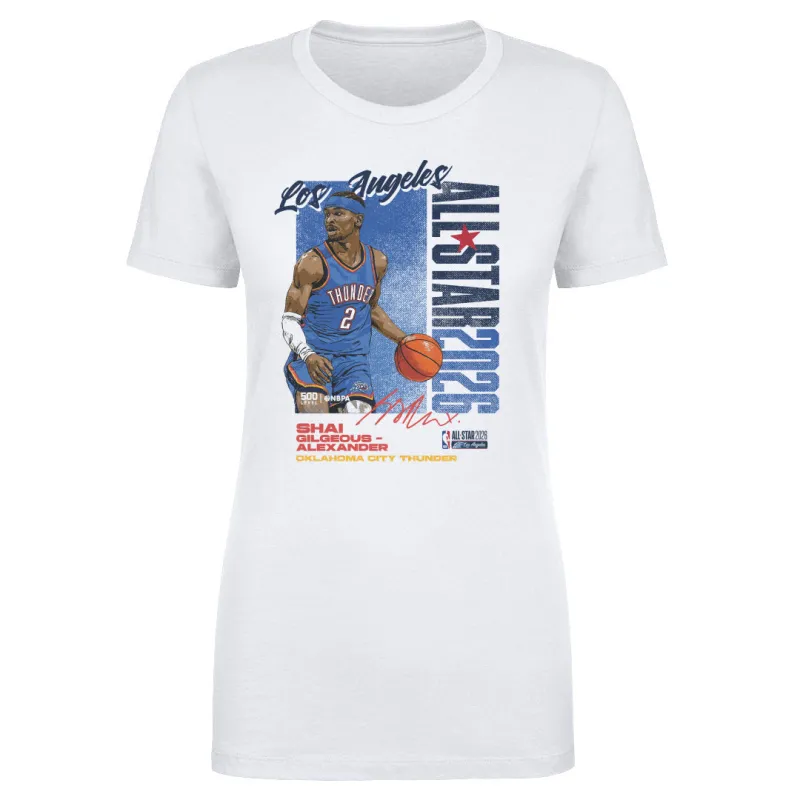 Shai Gilgeous-Alexander Oklahoma City Thunder 2026 NBA All-Star Vertical sold by 500 Level