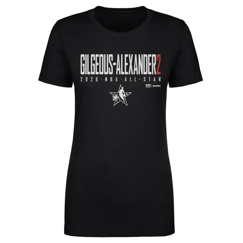 Shai Gilgeous-Alexander Oklahoma City Thunder 2026 NBA All-Star Elite WHT made by 500 Level