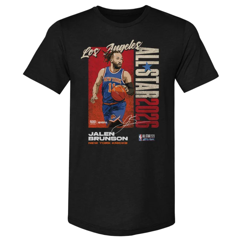 Jalen Brunson New York Knicks 2026 NBA All-Star Vertical WHT sold by 500 Level