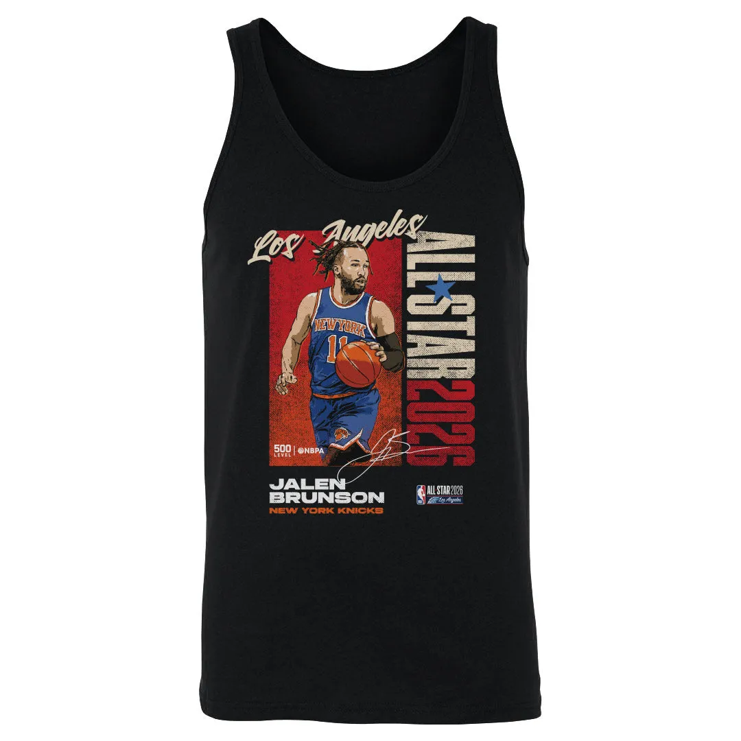 Jalen Brunson New York Knicks 2026 NBA All-Star Vertical WHT sold by 500 Level