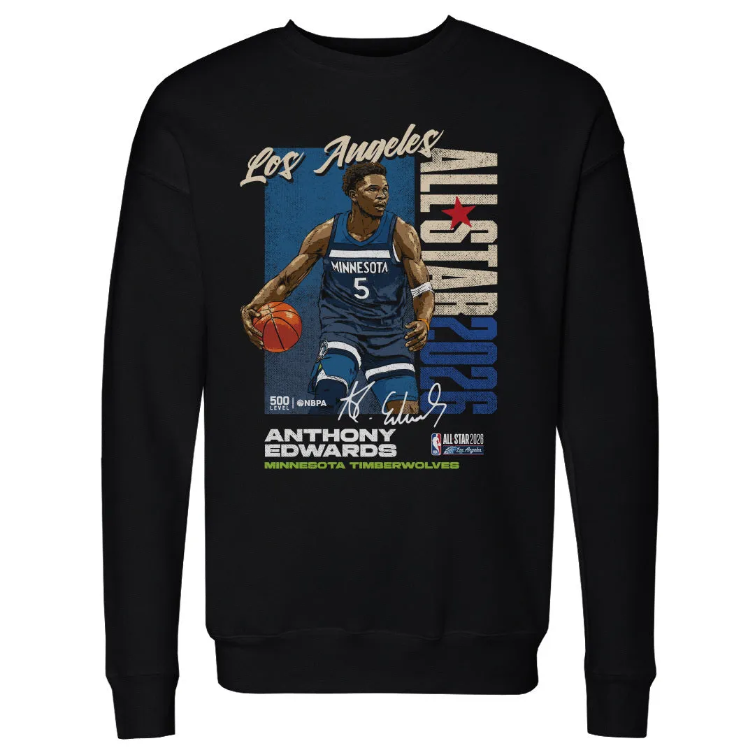 Anthony Edwards Minnesota Timberwolves 2026 NBA All-Star Vertical WHT sold by 500 Level