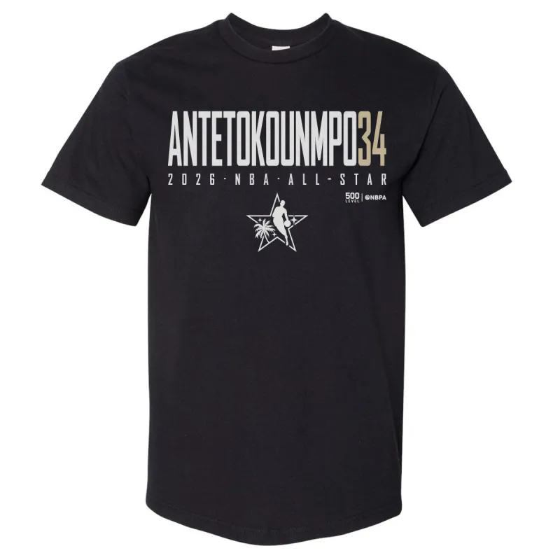 Giannis Antetokounmpo Milwaukee Bucks 2026 NBA All-Star Elite WHT made by 500 Level