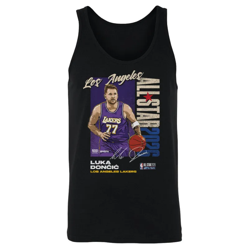 Luka Doncic Los Angeles Lakers 2026 NBA All-Star Vertical WHT made by 500 Level