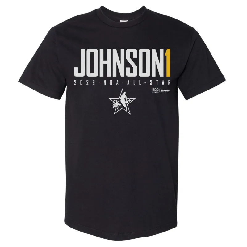 Jalen Johnson Atlanta Hawks 2026 NBA All-Star Elite WHT made by 500 Level