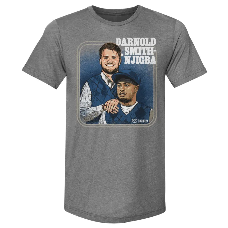 Sam Darnold & Jaxon Smith-Njigba Seattle Step Brothers WHT sold by 500 Level