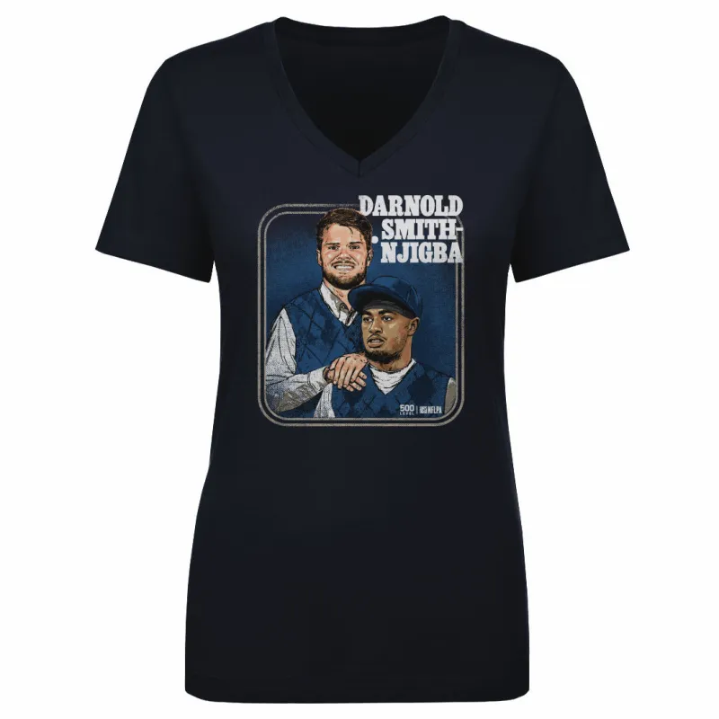 Sam Darnold & Jaxon Smith-Njigba Seattle Step Brothers WHT sold by 500 Level