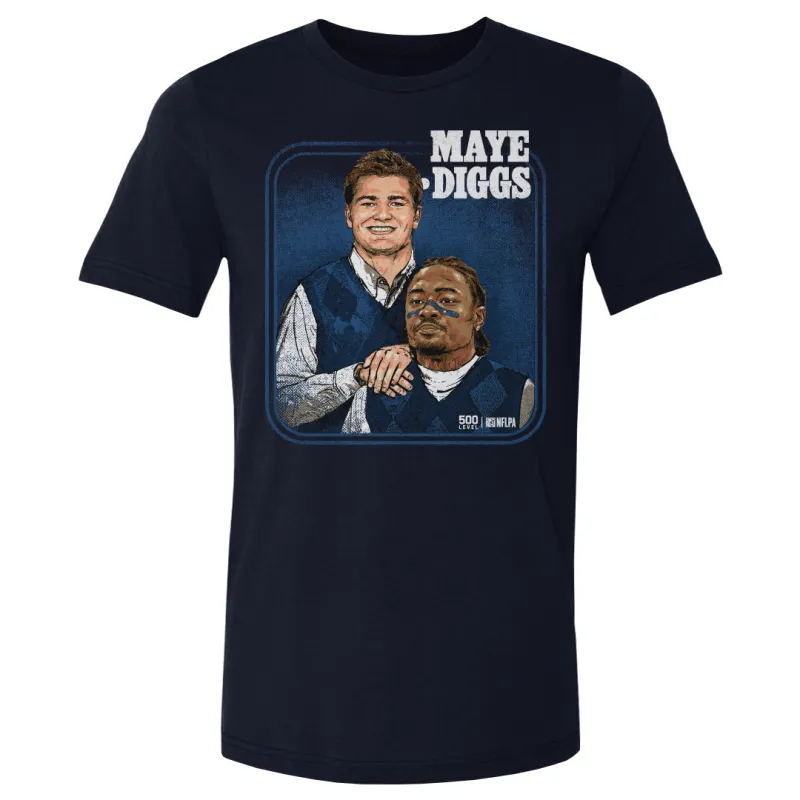 Drake Maye & Stefon Diggs New England Step Brothers WHT sold by 500 Level