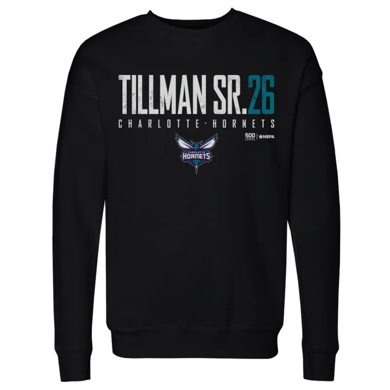 Xavier Tillman Sr. Charlotte Hornets Elite WHT made by 500 Level