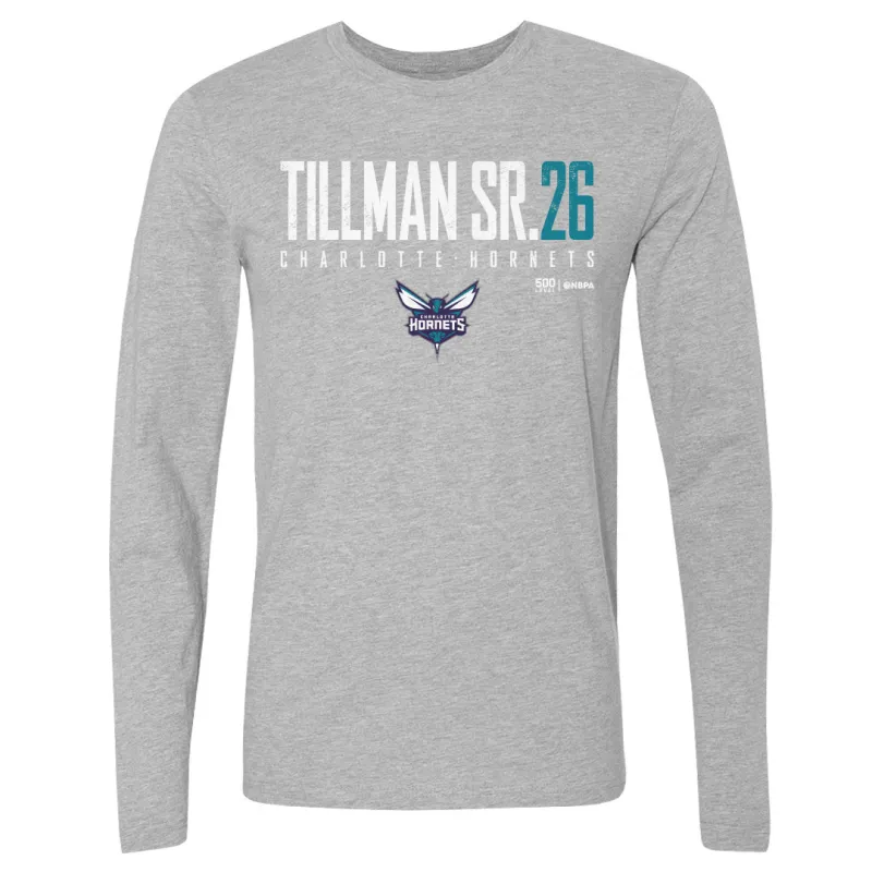 Xavier Tillman Sr. Charlotte Hornets Elite WHT made by 500 Level