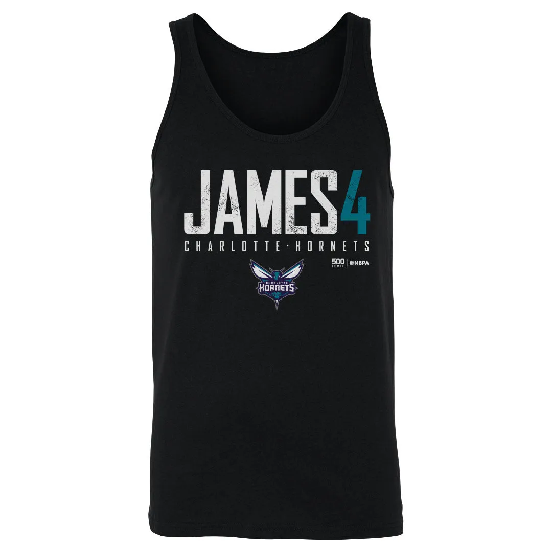 Sion James Charlotte Hornets Elite WHT sold by 500 Level