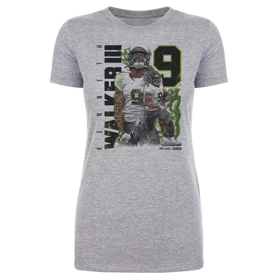 Kenneth Walker III Seattle Neon Aura sold by 500 Level product image thumbnail 2