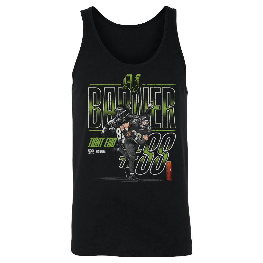AJ Barner Seattle Name Number WHT sold by 500 Level