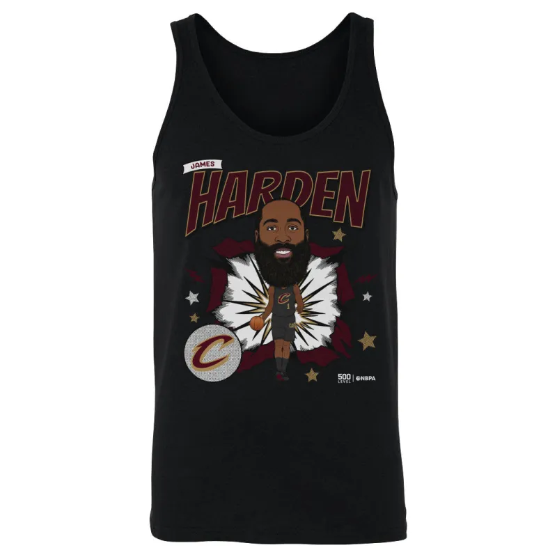 James Harden Cleveland Cavaliers Caricature WHT made by 500 Level