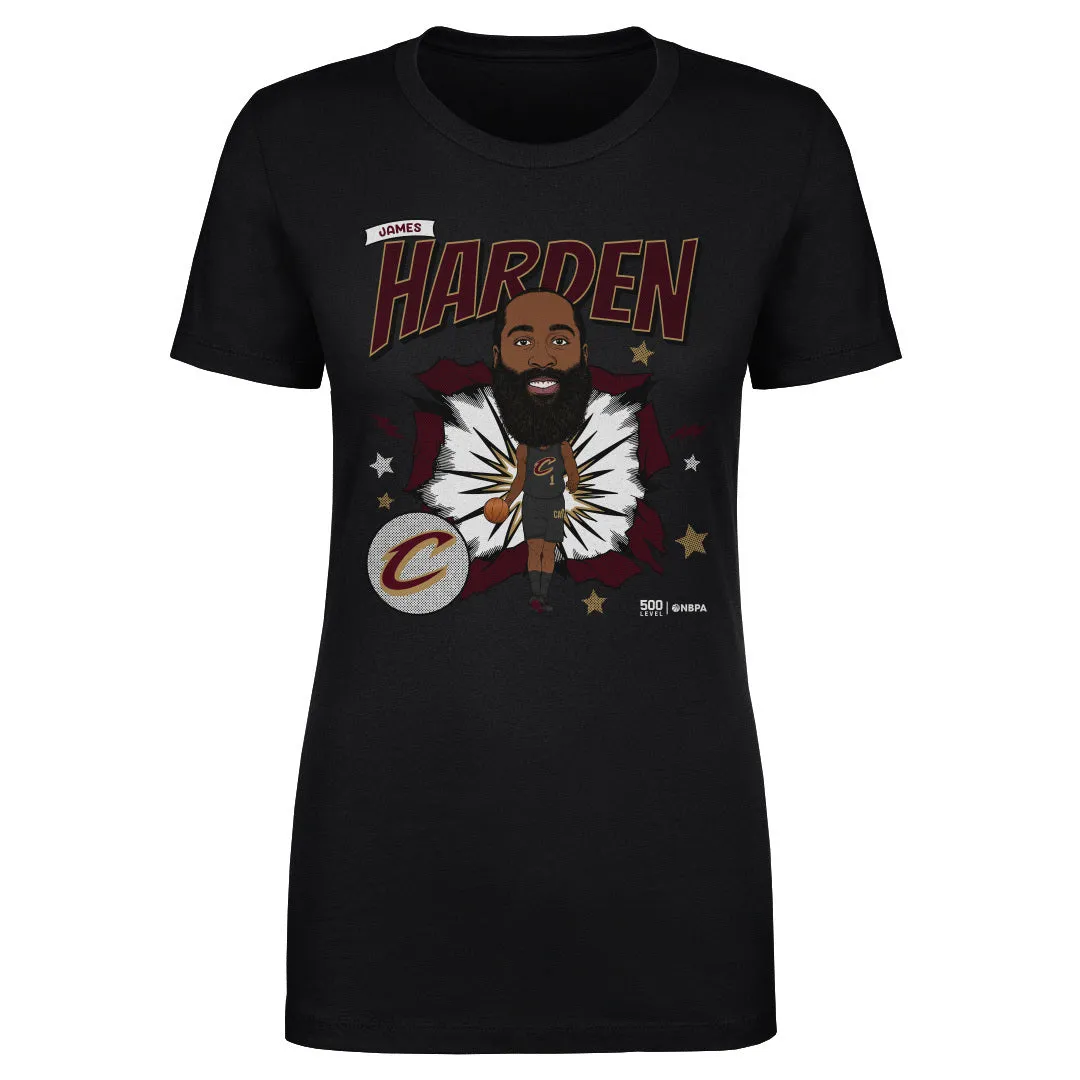 James Harden Cleveland Cavaliers Caricature WHT sold by 500 Level