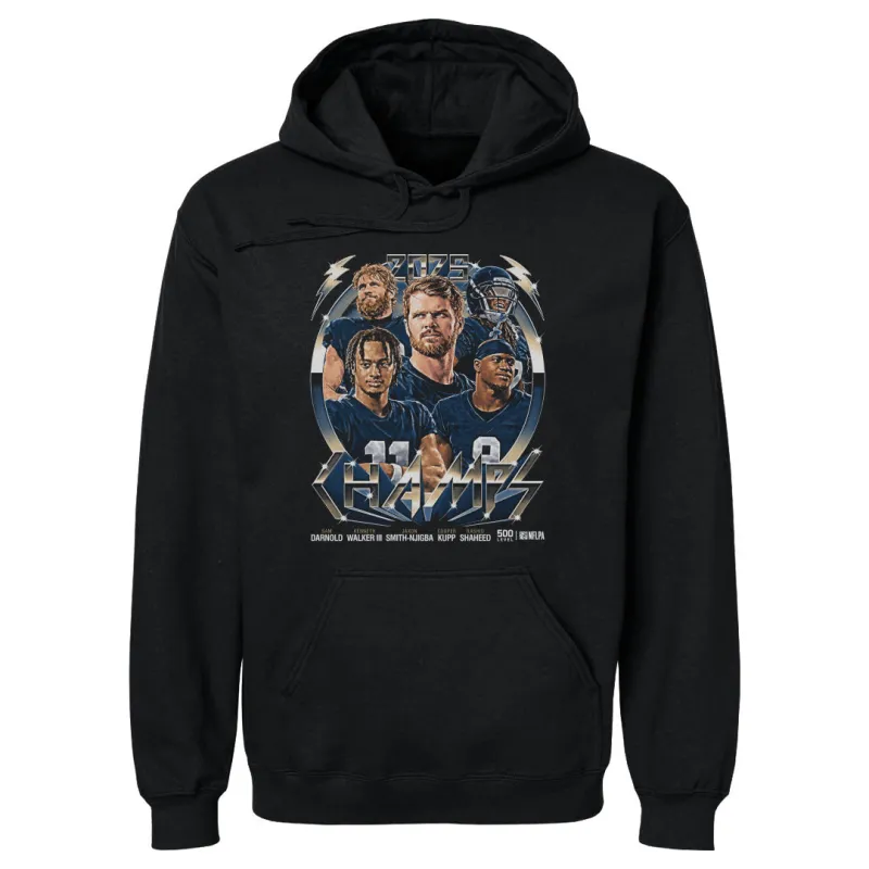 Seattle Football 2025 Champs Vintage WHT made by 500 Level