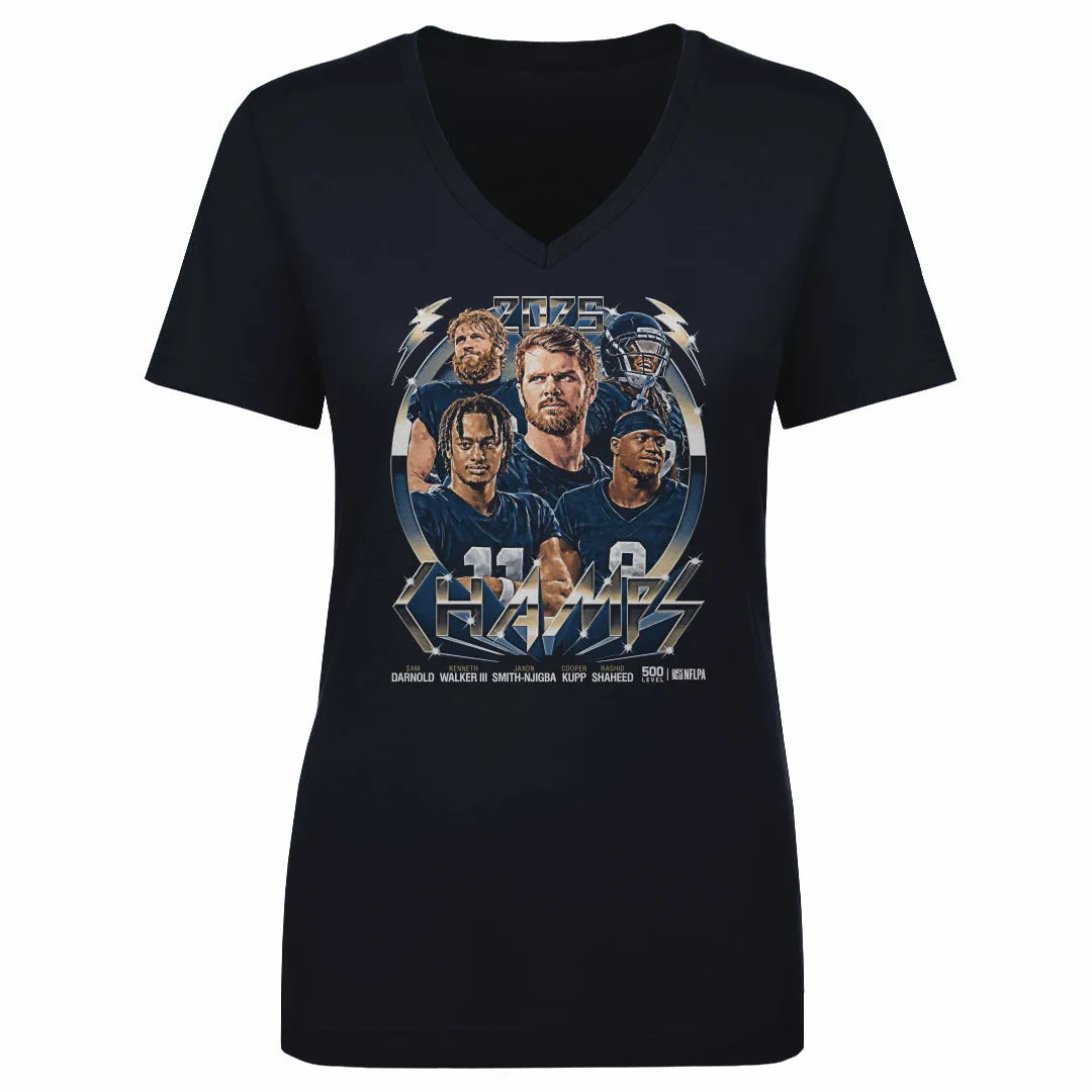 Seattle Football 2025 Champs Vintage WHT sold by 500 Level product image thumbnail 2