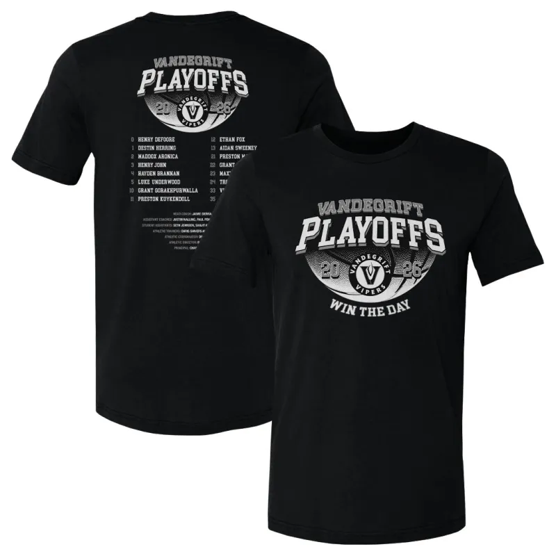 Vandegrift Crown Trio 2026 Playoffs Basketball F&B WHT made by 500 Level