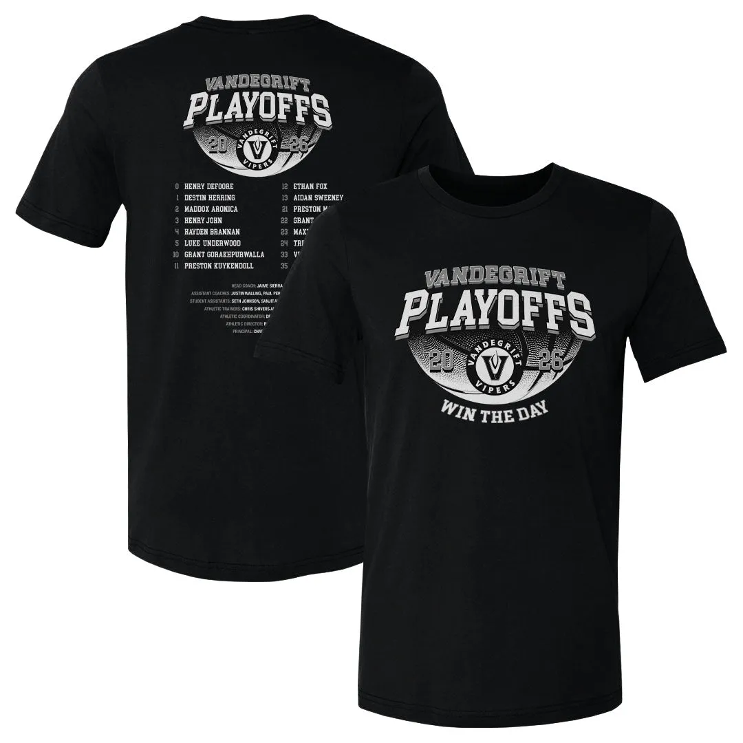Vandegrift Crown Trio 2026 Playoffs Basketball F&B WHT sold by 500 Level