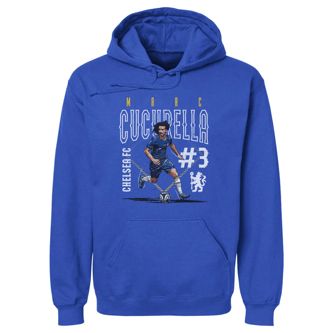 Marc Cucurella Chelsea FC Outline Number WHT sold by 500 Level product image thumbnail 3