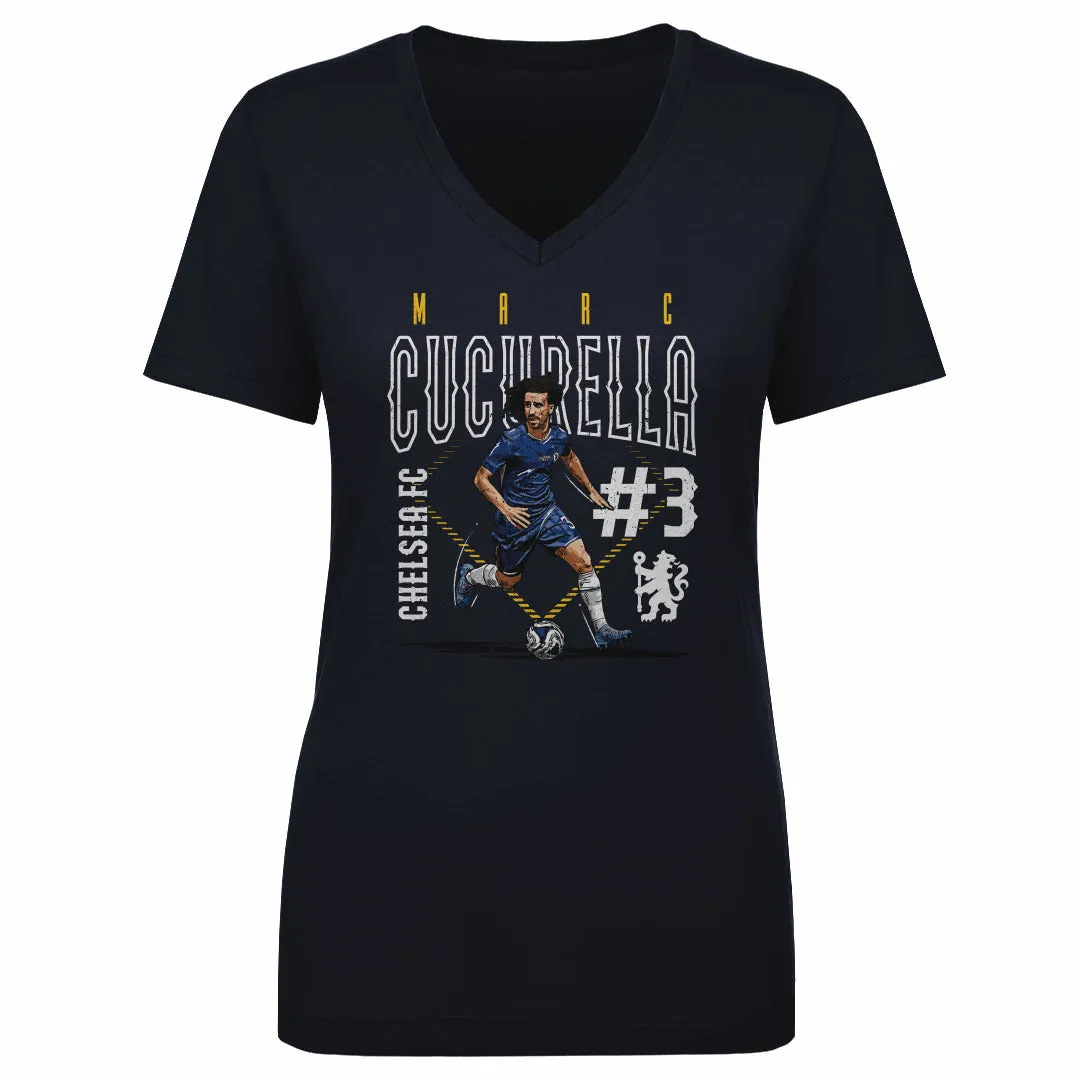 Marc Cucurella Chelsea FC Outline Number WHT sold by 500 Level product image thumbnail 2