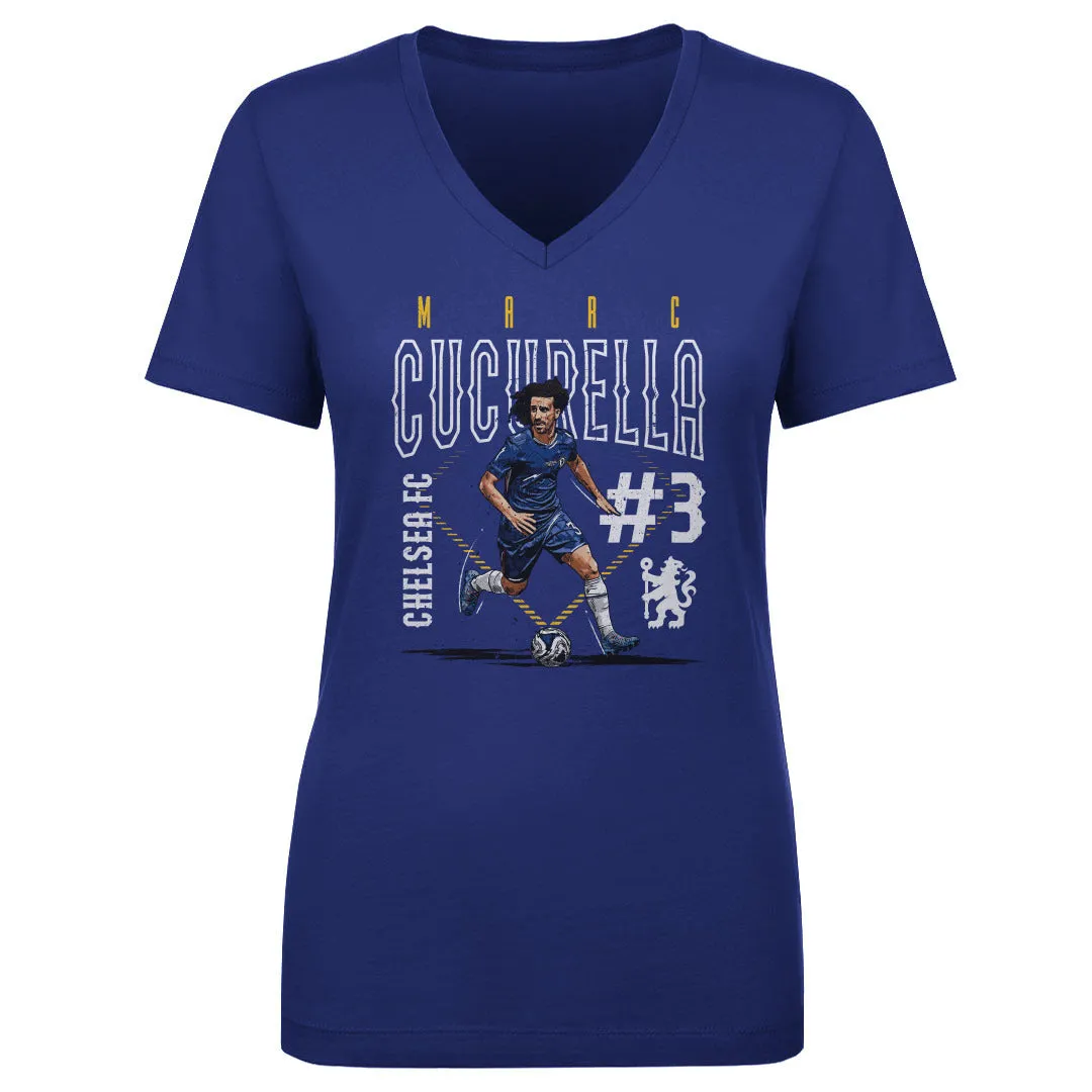 Marc Cucurella Chelsea FC Outline Number WHT sold by 500 Level product image thumbnail 3