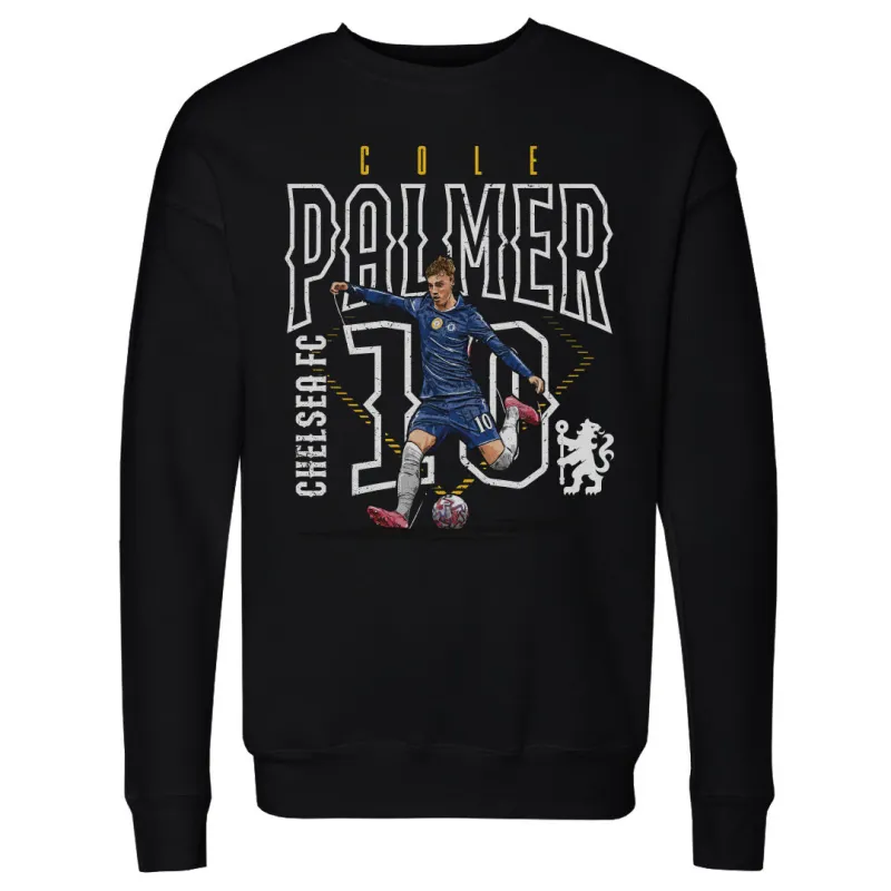 Cole Palmer Chelsea FC Outline Number WHT sold by 500 Level