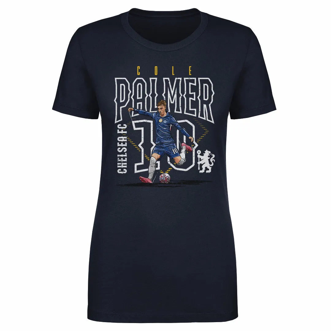 Cole Palmer Chelsea FC Outline Number WHT sold by 500 Level