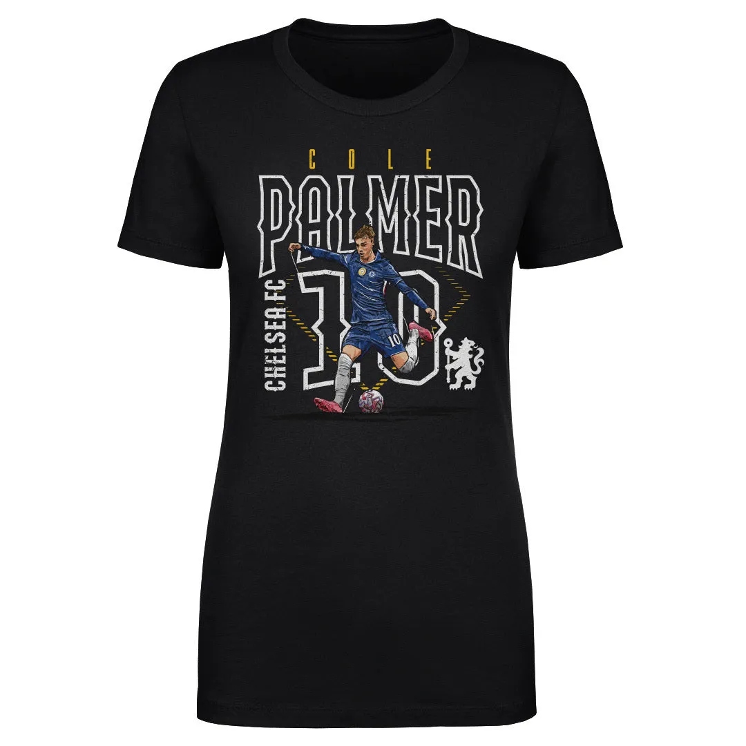 Cole Palmer Chelsea FC Outline Number WHT sold by 500 Level product image thumbnail 3